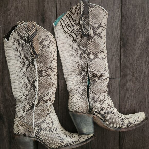 Corral Python Tall boots - Picture 4 of 5